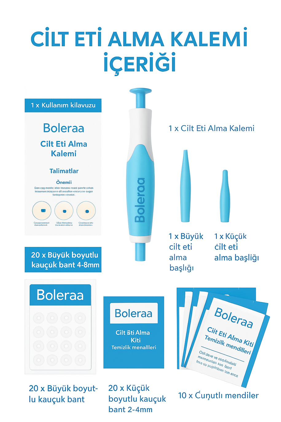 Boleraa Et Beni Çıkarma Seti – Dermatolog Tavsiyeli Profesyonel Çözüm